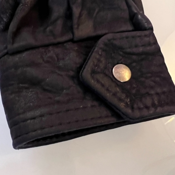 Vintage Soft Leather Jacket- Sz. Lg - Picture 8 of 15